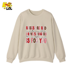 Roses Are Red Poem Funny Sweatshirt Gift for Valentine - HQLOL