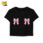 Soccer Coquette Game Day Baby Tee Gift for Soccer Lover - HQLOL