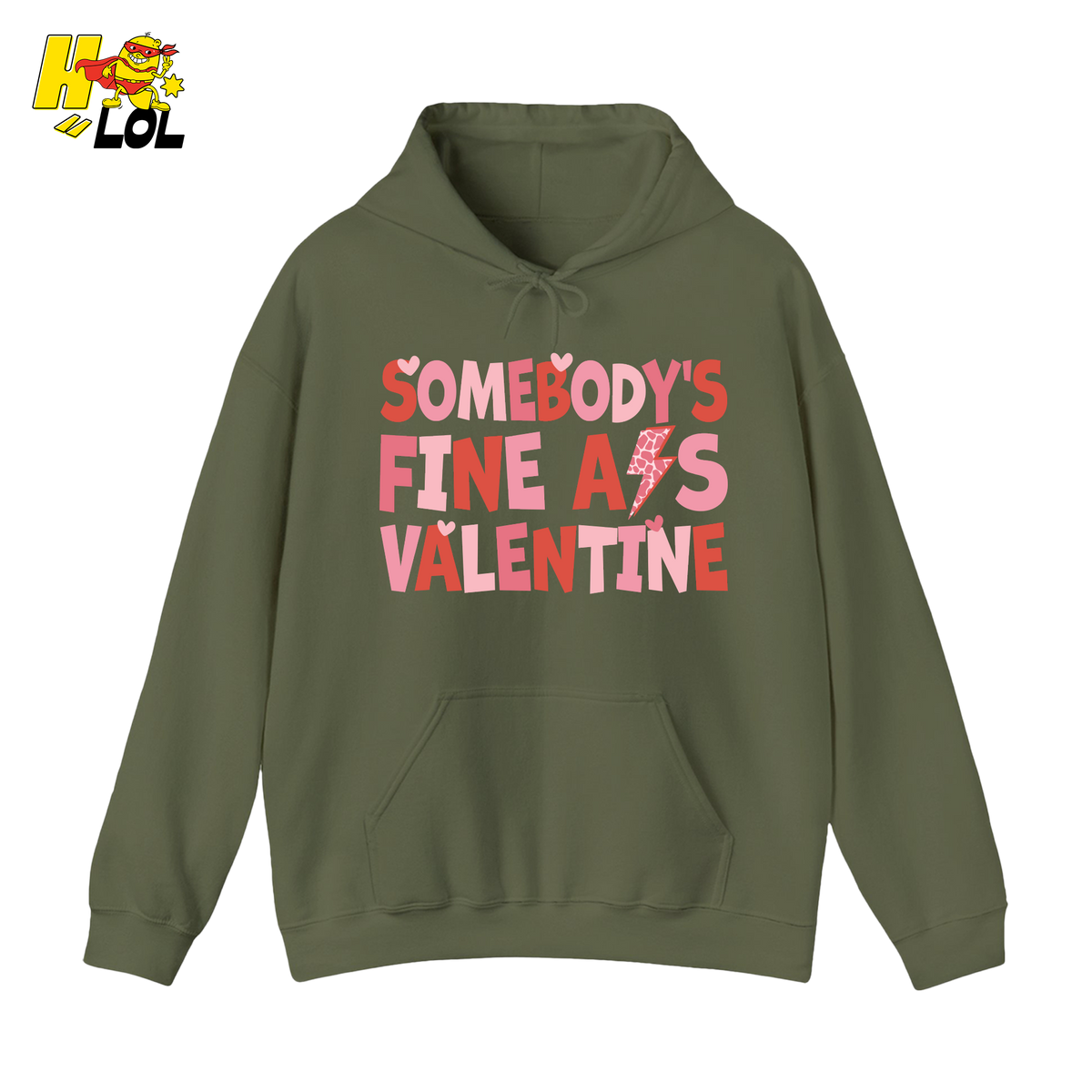Somebody's Fine Ass Valentine Hoodie Gift for Girlfriend - HQLOL