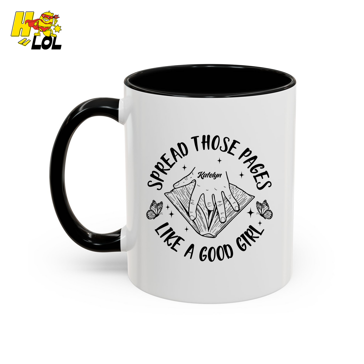 Spread Those Pages Like A Good Girl Custom Mug Gift for Book Lovers - HQLOL