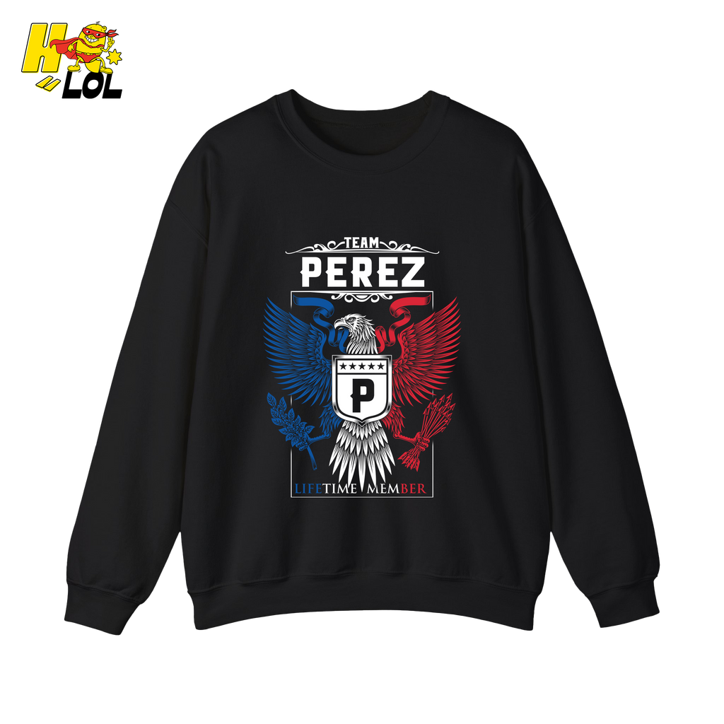 Team Perez Lifetime Member - Family Name - HQ LOL