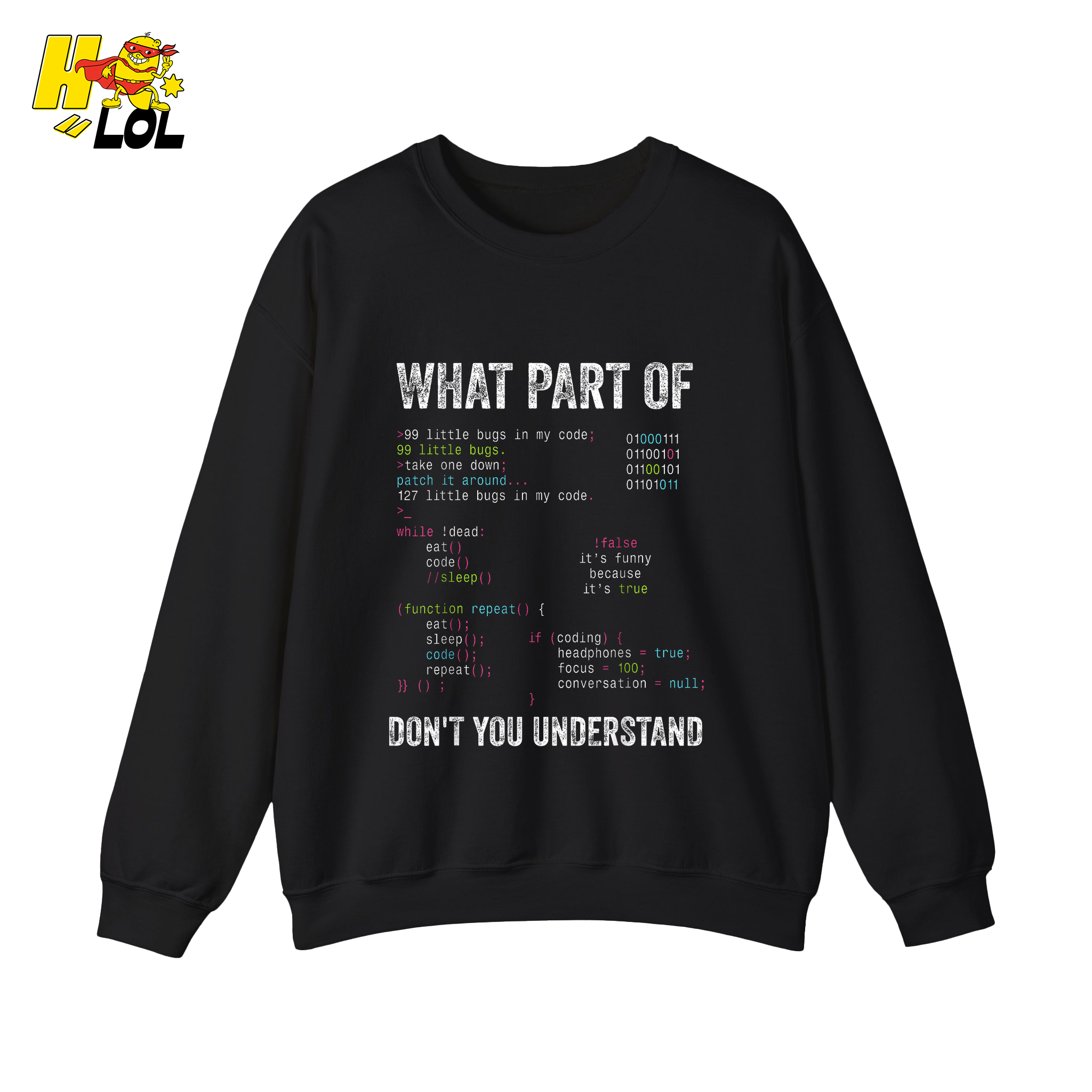 What Part of Don’t You Understand Shirt Funny Coding Programmer - HQLOL