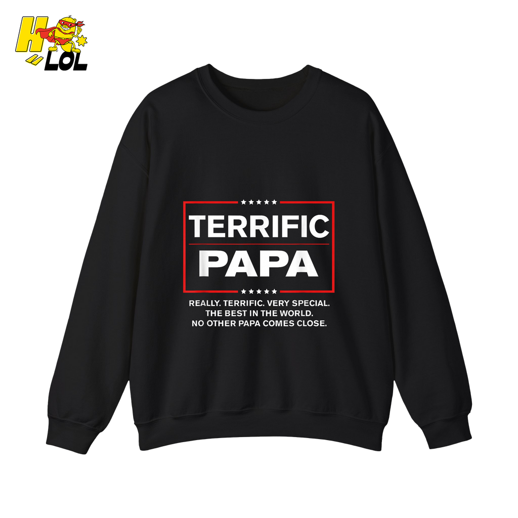 Terrific Papa Trump Style Funny Father's Day Gift Parody Shirt - HQLOL