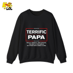 Terrific Papa Trump Style Funny Father's Day Gift Parody Shirt - HQLOL