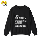 Silently Judging Your Website Shirt Funny Web Developer Shirt - HQLOL