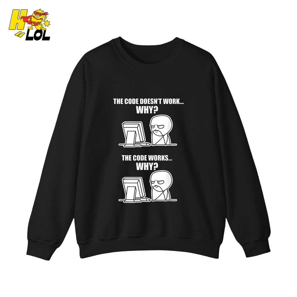 The Code Doesn’t Work Why Shirt Funny Programmer Meme Shirt - HQLOL