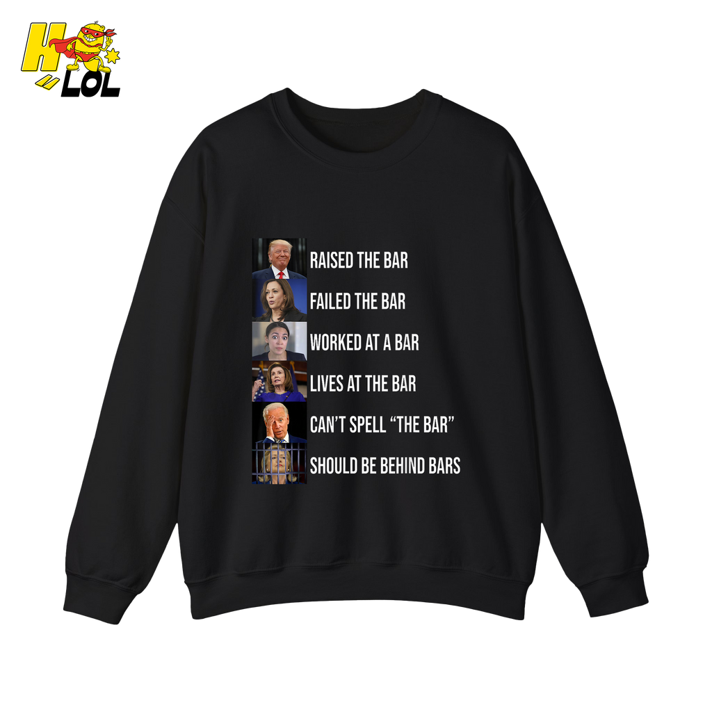 Bar Pun Anti-Democrat Political Meme Funny Sarcastic Shirt - HQLOL