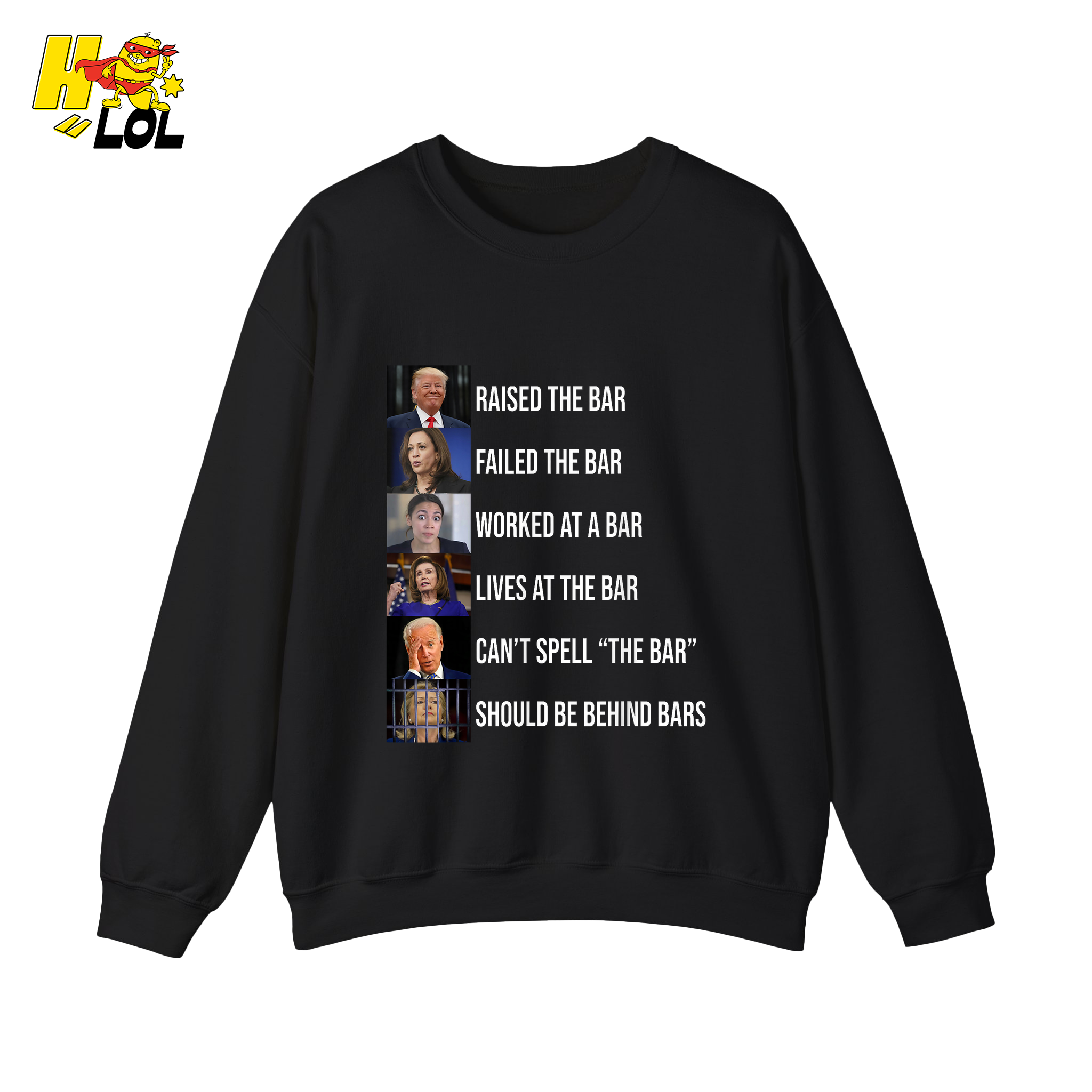 Bar Pun Anti-Democrat Political Meme Funny Sarcastic Shirt - HQLOL