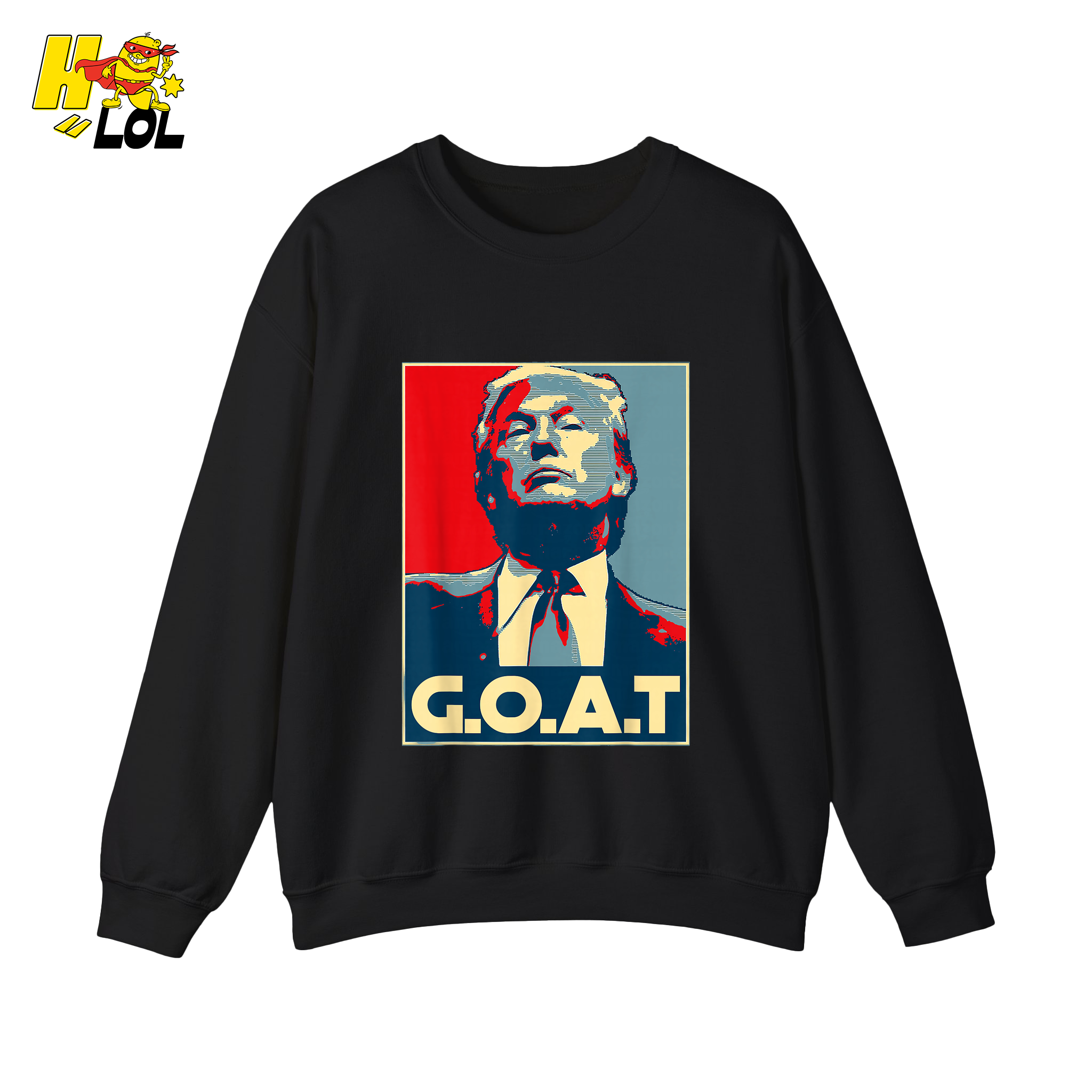 Trump G.O.A.T. Hope Style Iconic Political Tribute Meme Shirt - HQLOL