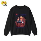 I Love It When I Wake Up Trump Is President Shirt Patriotic Shirt - HQLOL
