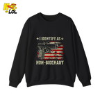 Non-Bidenary Shirt Funny Patriotic Political Satire Shirt - HQLOL
