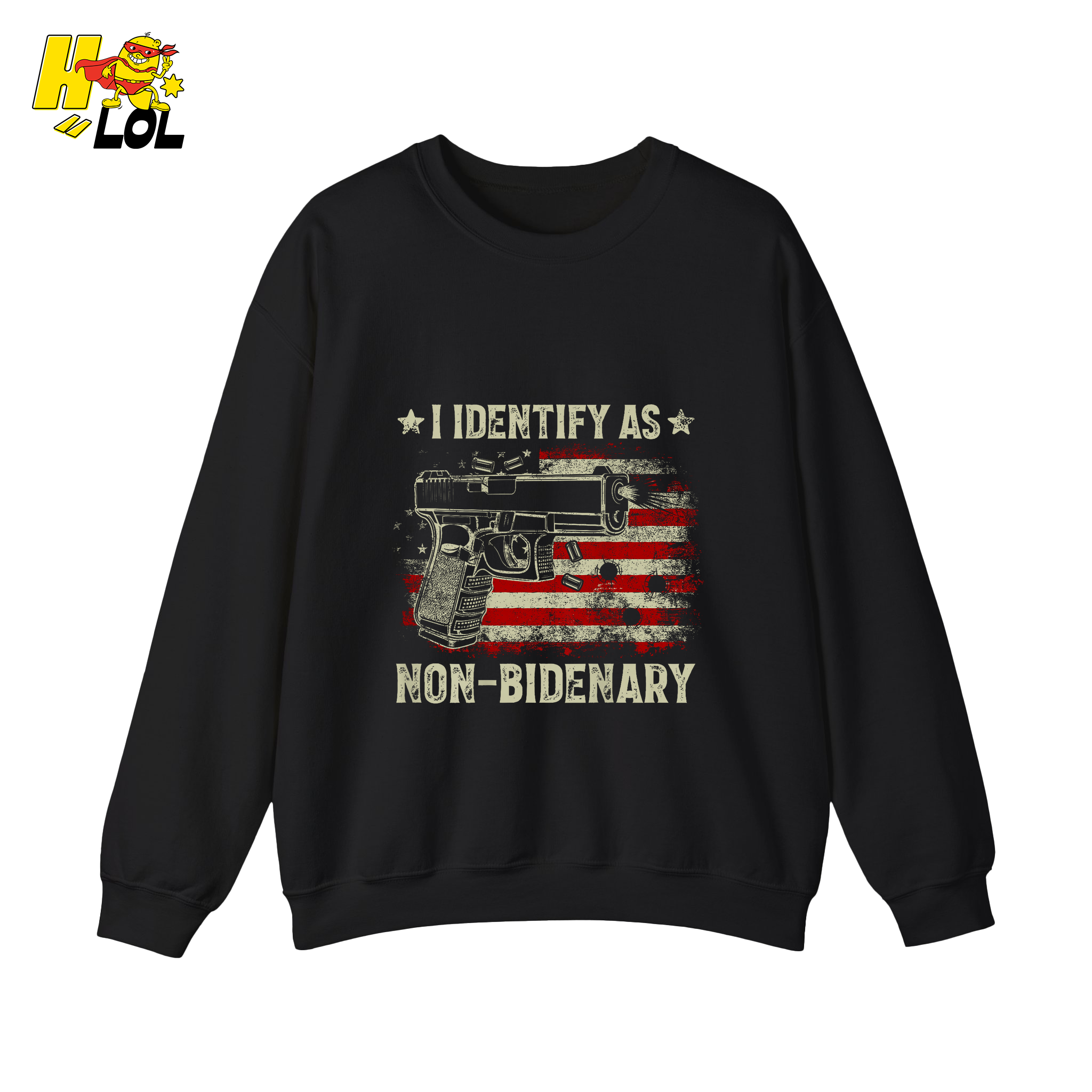 Non-Bidenary Shirt Funny Patriotic Political Satire Shirt - HQLOL