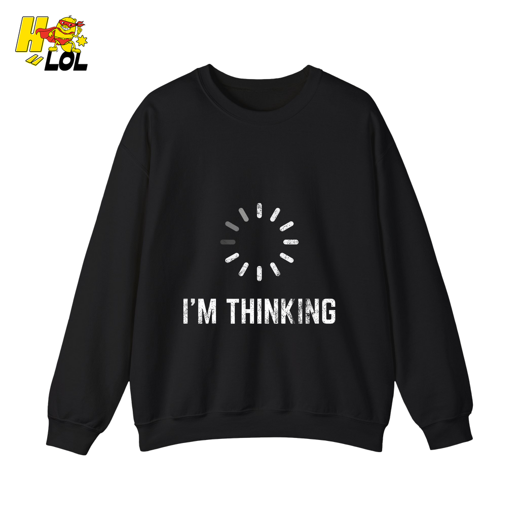 I’m Thinking Shirt Funny Loading Spinner Meme Shirt - HQLOL