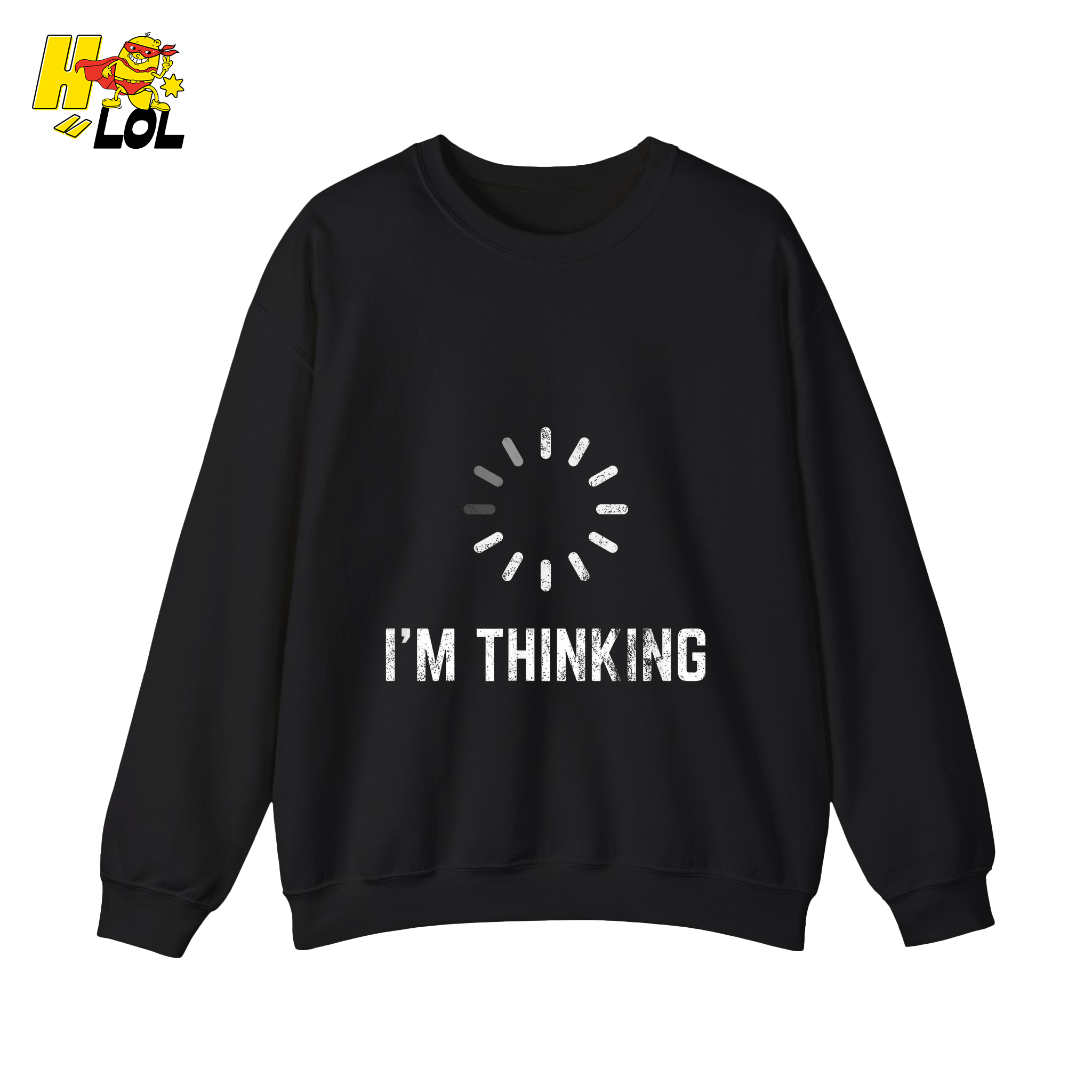 I’m Thinking Shirt Funny Loading Spinner Meme Shirt - HQLOL
