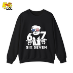 Six Seven Shirt 67 Patriotic Sunglasses Meme Graphic Shirt - HQLOL