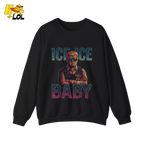 Ice Ice Baby Shirt Funny Meme Graphic Distressed Shirt - HQLOL