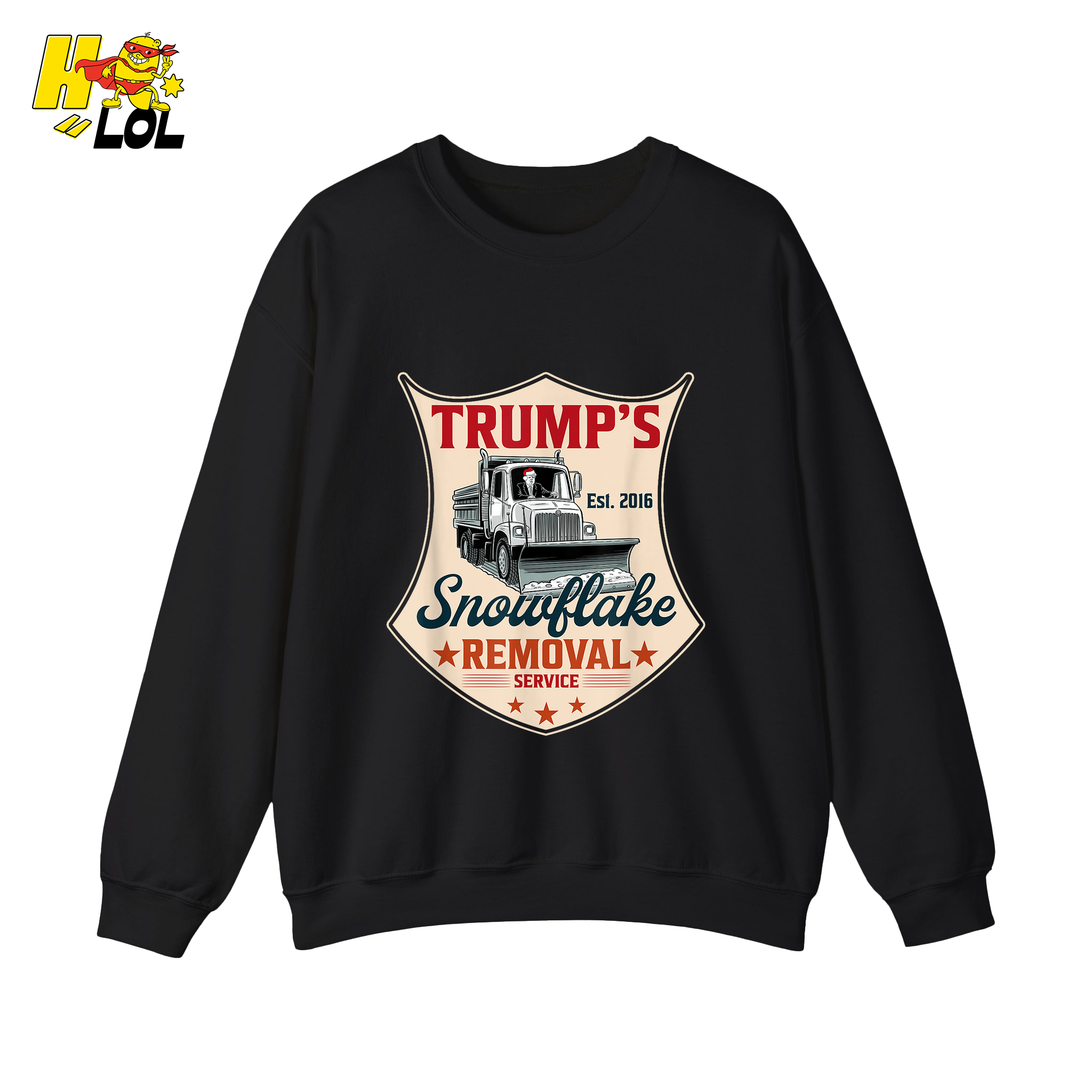 Trump's Snowflake Removal Service Funny Anti-Liberal Satire Shirt - HQLOL