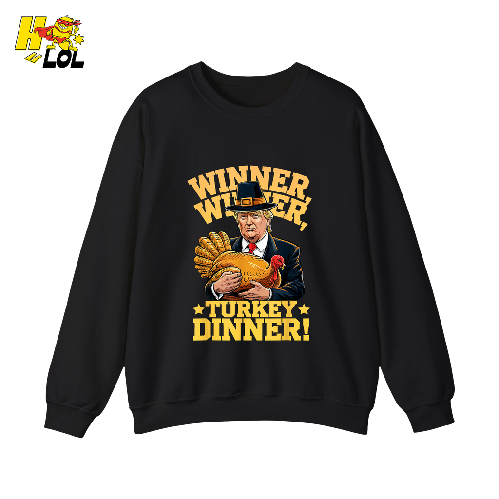 Winner Winner Turkey Dinner Shirt Funny Thanksgiving Shirt - HQLOL
