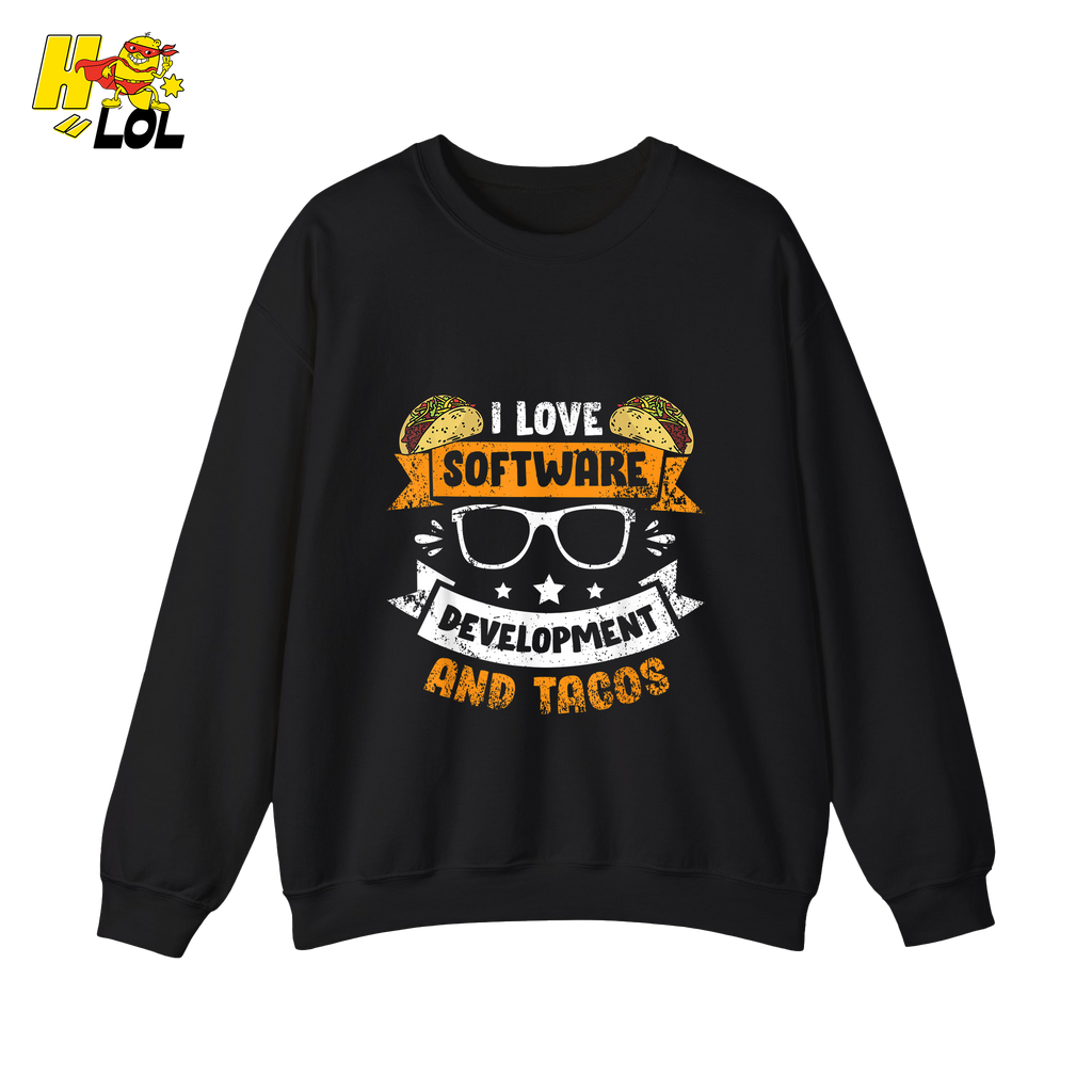 Software Development and Tacos Shirt Funny Programmer Taco Shirt - HQLOL