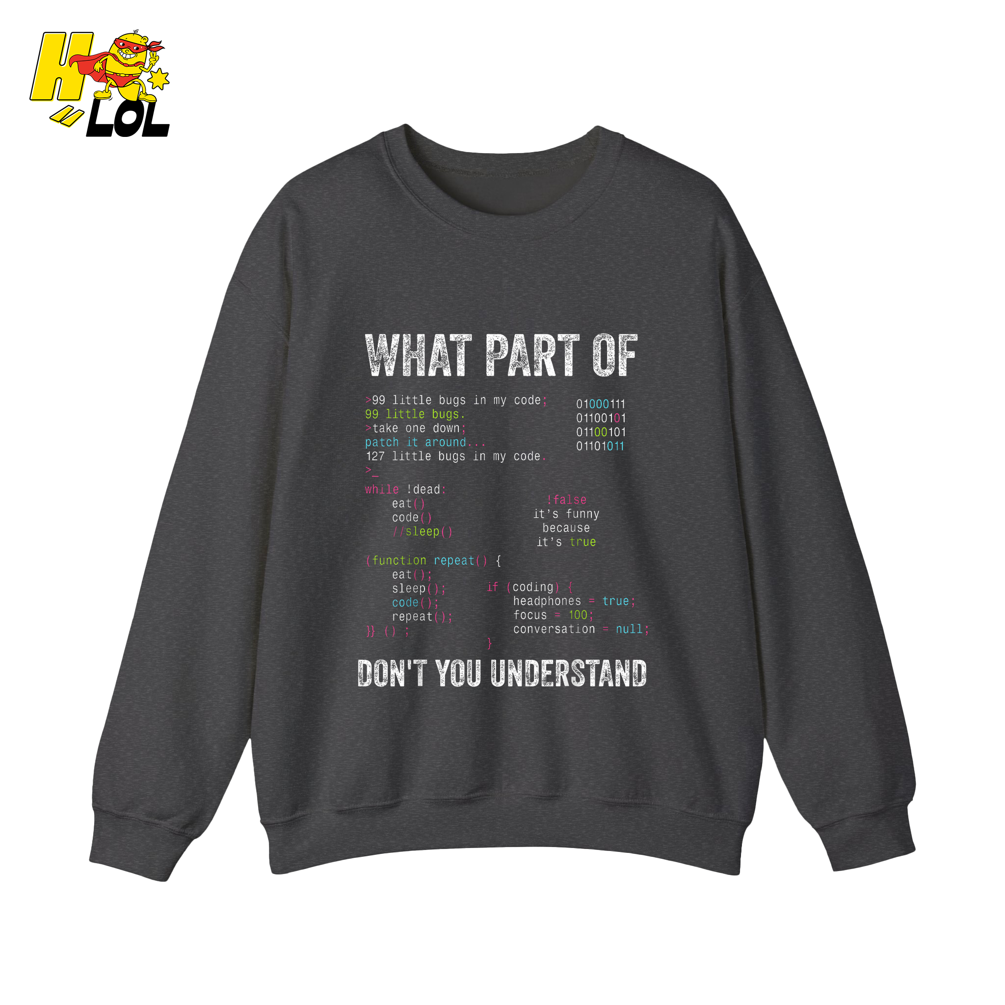 What Part of Don’t You Understand Shirt Funny Coding Programmer - HQLOL