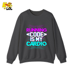 Running Code Is My Cardio Shirt Funny Programmer Neon Shirt - HQLOL