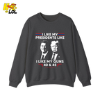 40 45 Presidents Shirt Funny Patriotic Conservative Graphic Shirt - HQLOL