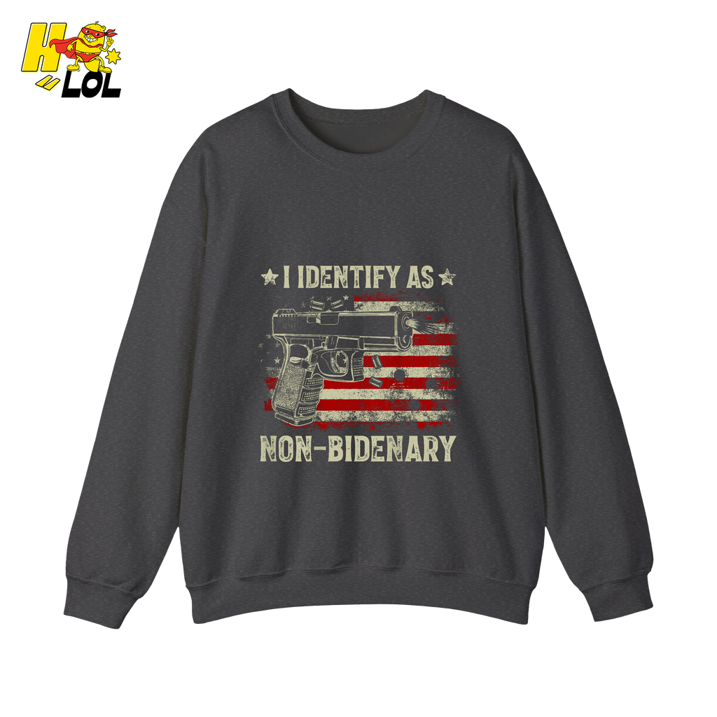 Non-Bidenary Shirt Funny Patriotic Political Satire Shirt - HQLOL