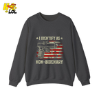 Non-Bidenary Shirt Funny Patriotic Political Satire Shirt - HQLOL