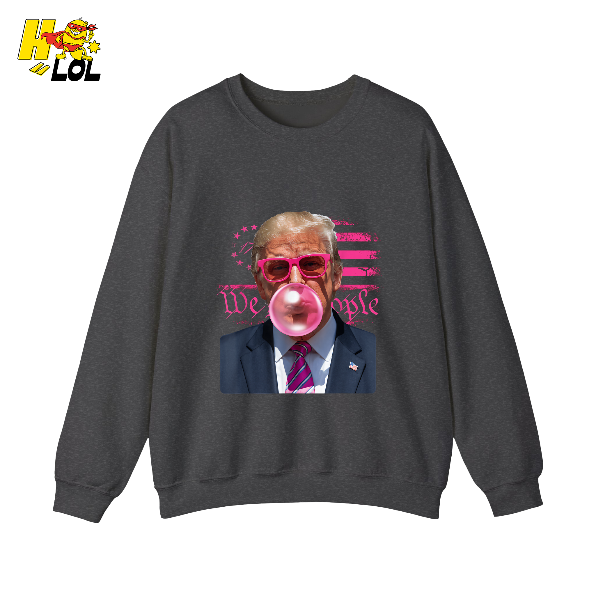 Trump Bubblegum Shirt Funny Graphic Shirt - HQLOL