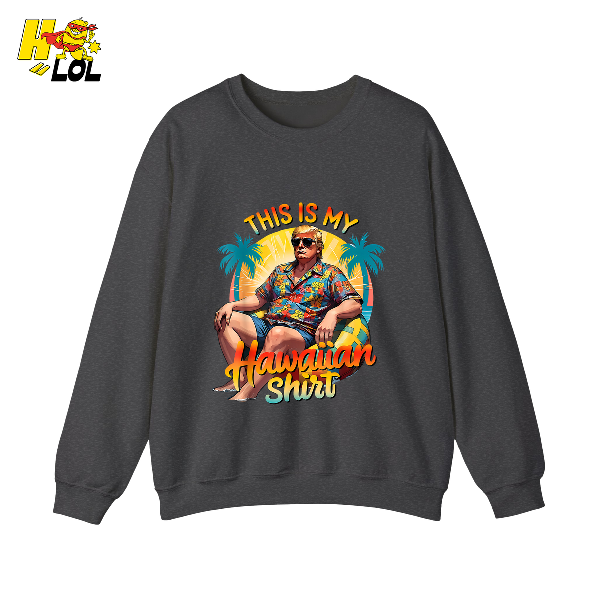 Trump Hawaiian Shirt Funny Summer Vacation Meme Gift Shirt - HQLOL