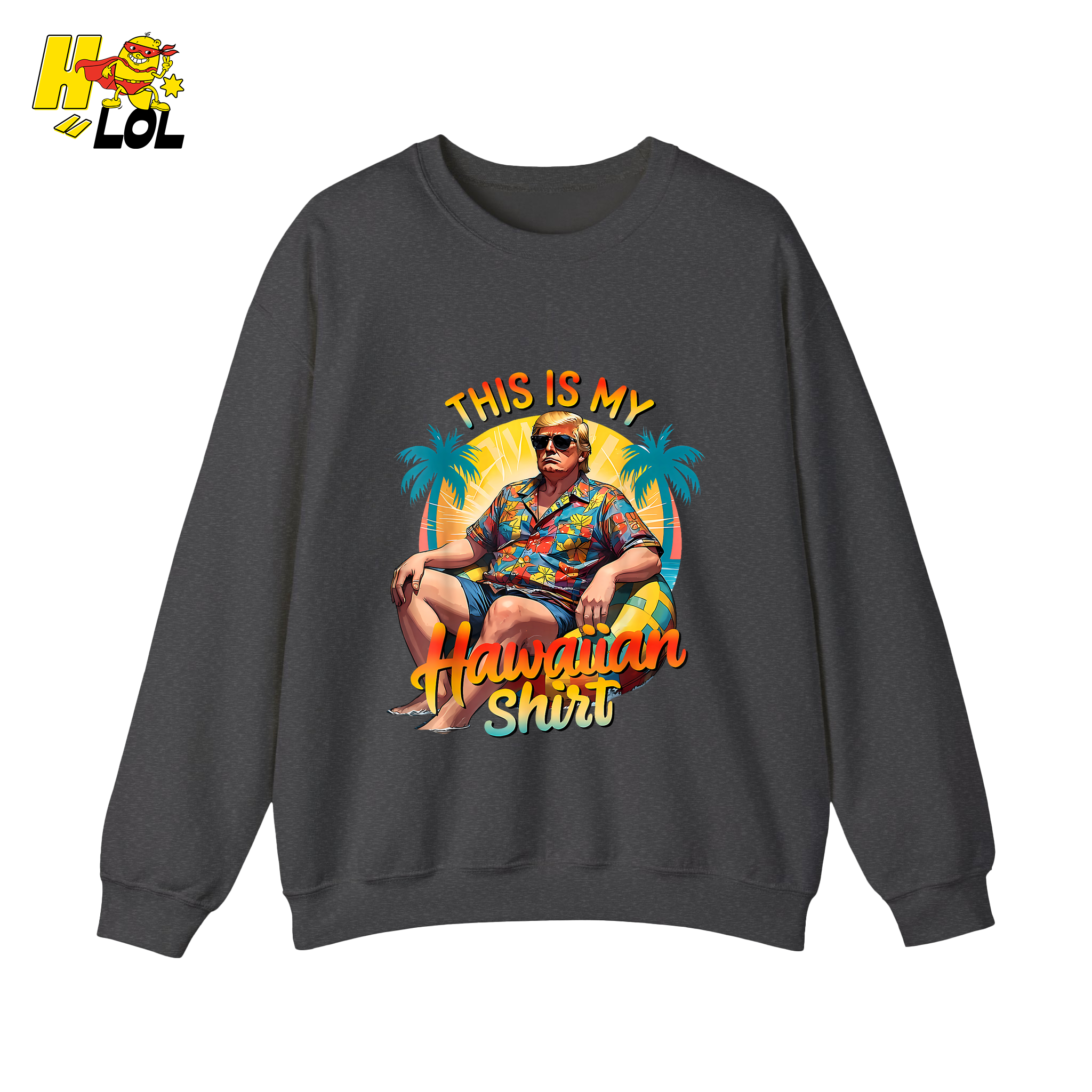 Trump Hawaiian Shirt Funny Summer Vacation Meme Gift Shirt - HQLOL