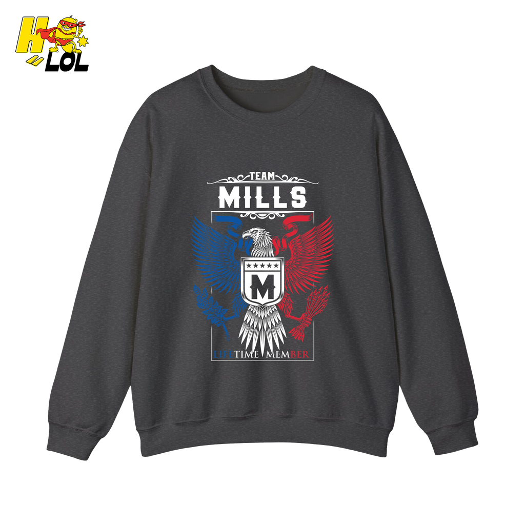Team Mills Lifetime Member - Family Name - HQ LOL