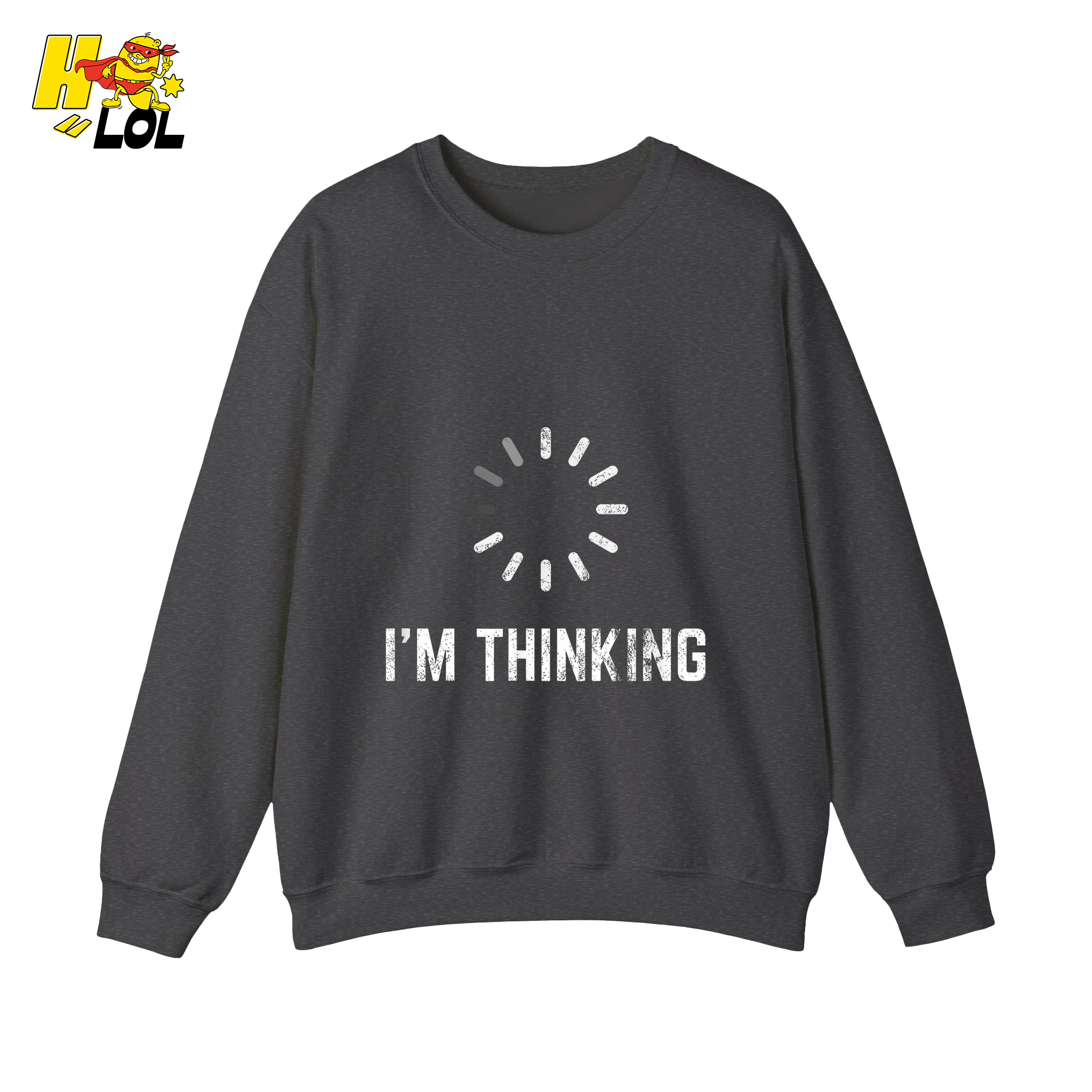 I’m Thinking Shirt Funny Loading Spinner Meme Shirt - HQLOL