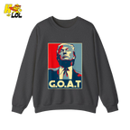 Trump G.O.A.T. Hope Style Iconic Political Tribute Meme Shirt - HQLOL