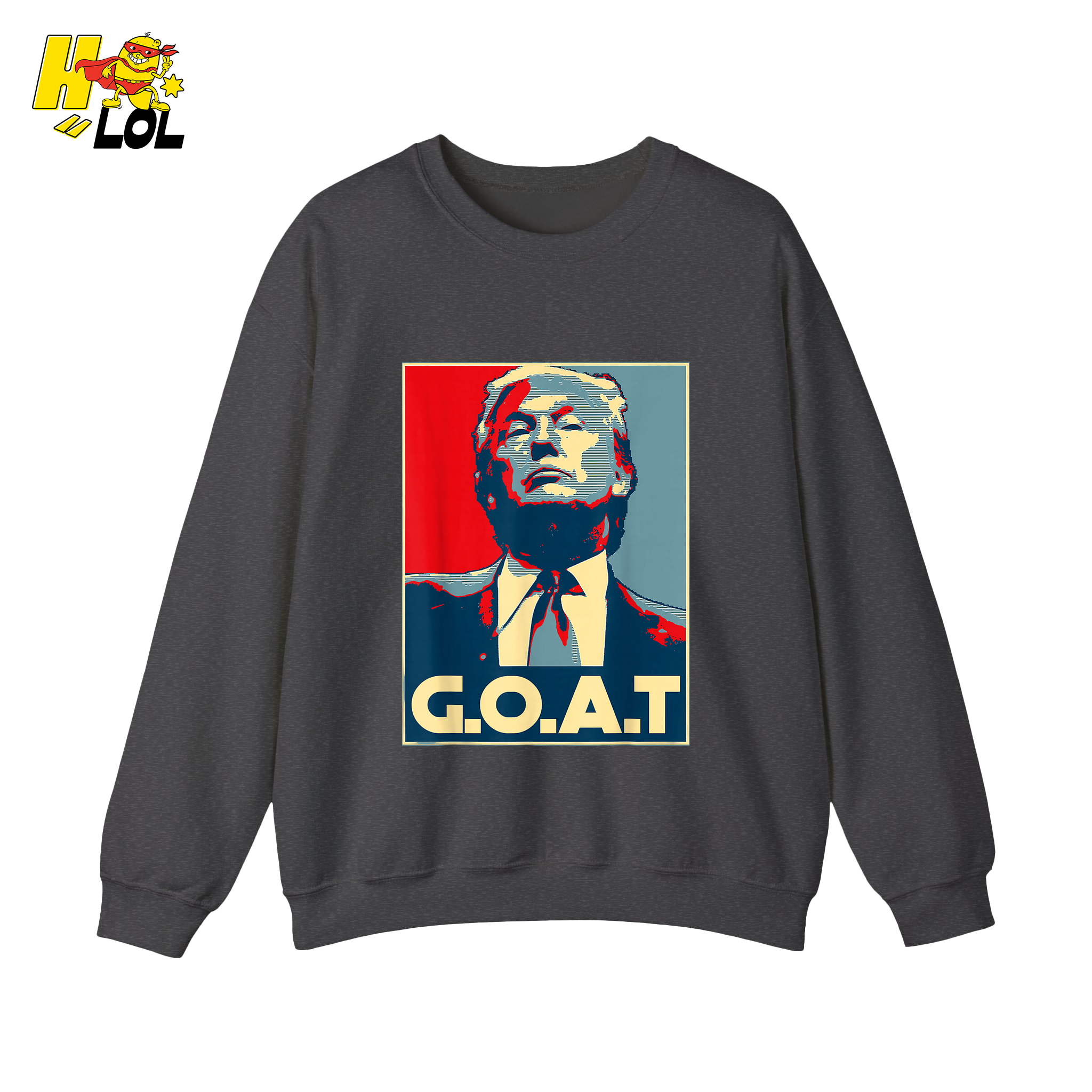 Trump G.O.A.T. Hope Style Iconic Political Tribute Meme Shirt - HQLOL