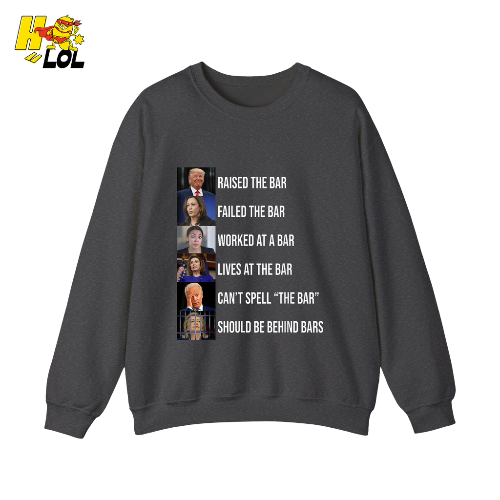 Bar Pun Anti-Democrat Political Meme Funny Sarcastic Shirt - HQLOL