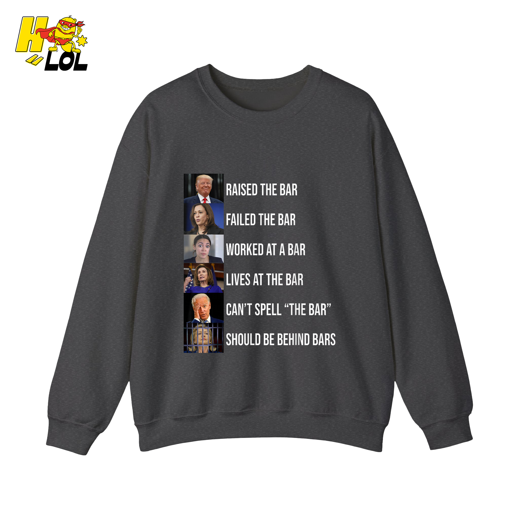 Bar Pun Anti-Democrat Political Meme Funny Sarcastic Shirt - HQLOL