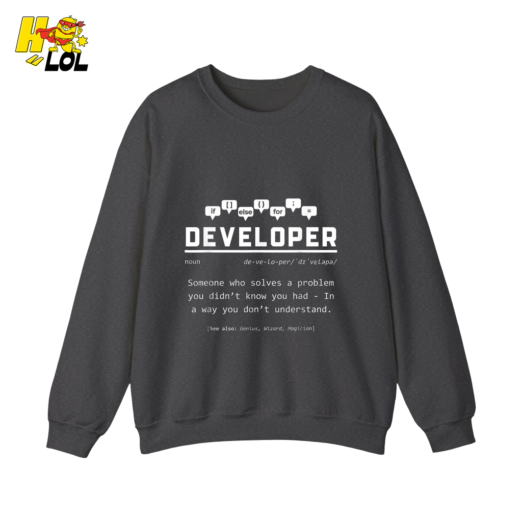Developer Definition Shirt Funny Programmer Coding Shirt - HQLOL