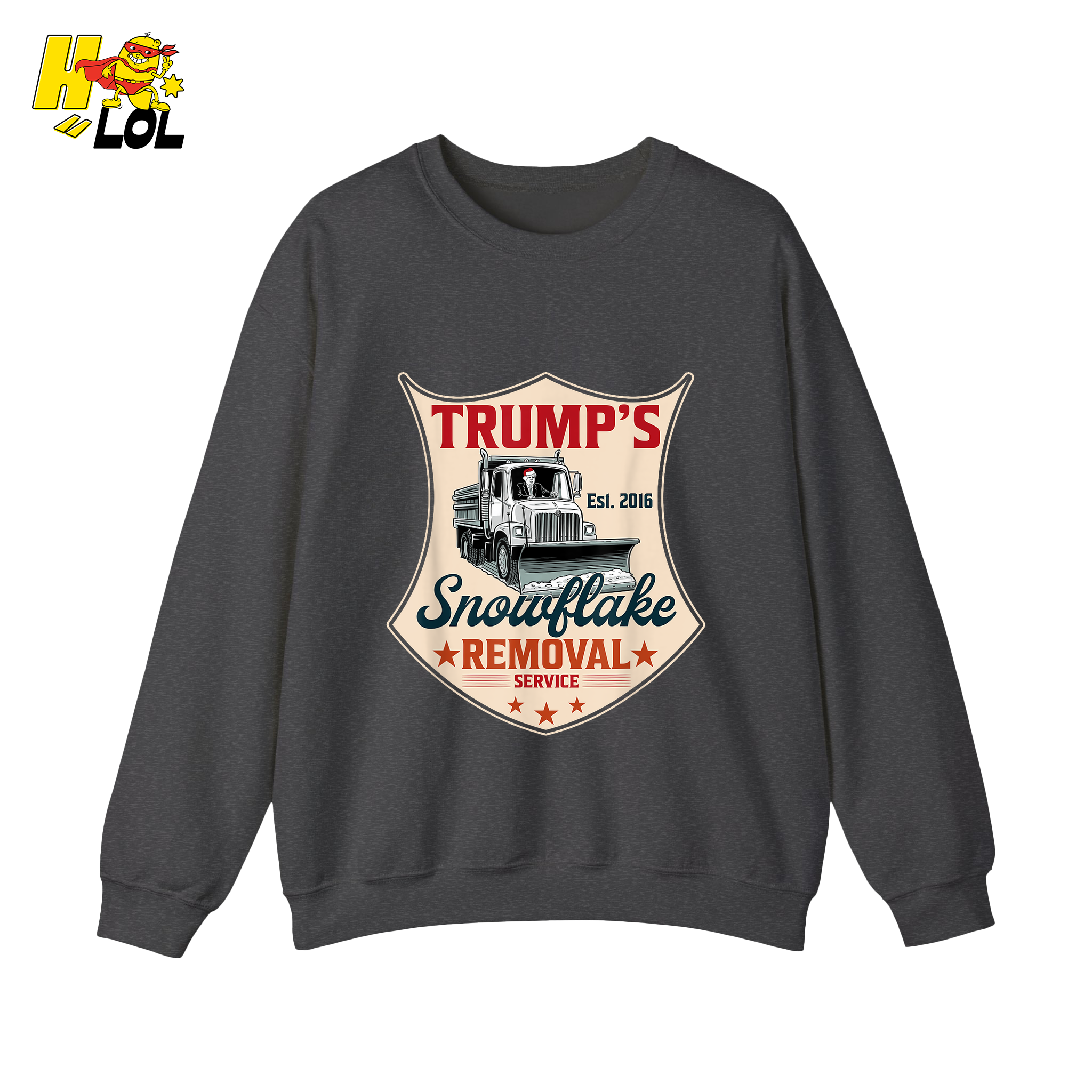 Trump's Snowflake Removal Service Funny Anti-Liberal Satire Shirt - HQLOL
