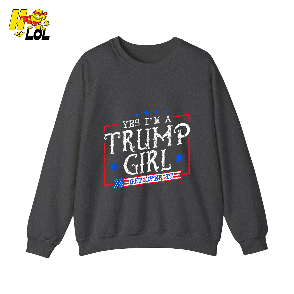 Yes I'm a Trump Girl Shirt Funny Patriotic Conservative Gift- HQLOL