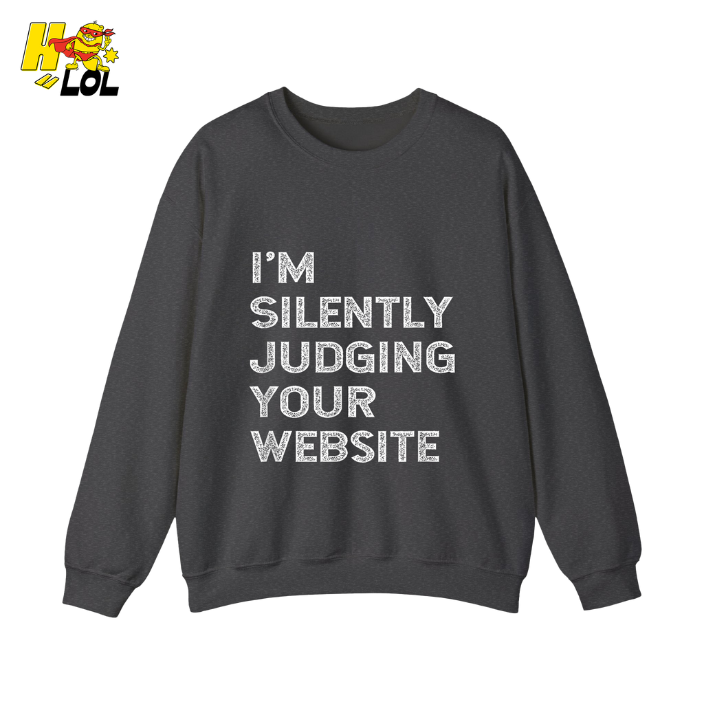 Silently Judging Your Website Shirt Funny Web Developer Shirt - HQLOL