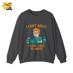 I Can’t Adult I Have Code To Write Shirt Funny Programmer Gift - HQLOL