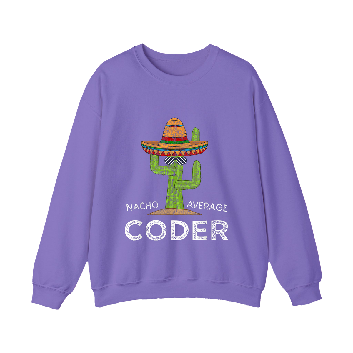 Nacho Average Coder Shirt Funny Programmer Cactus Shirt - HQLOL