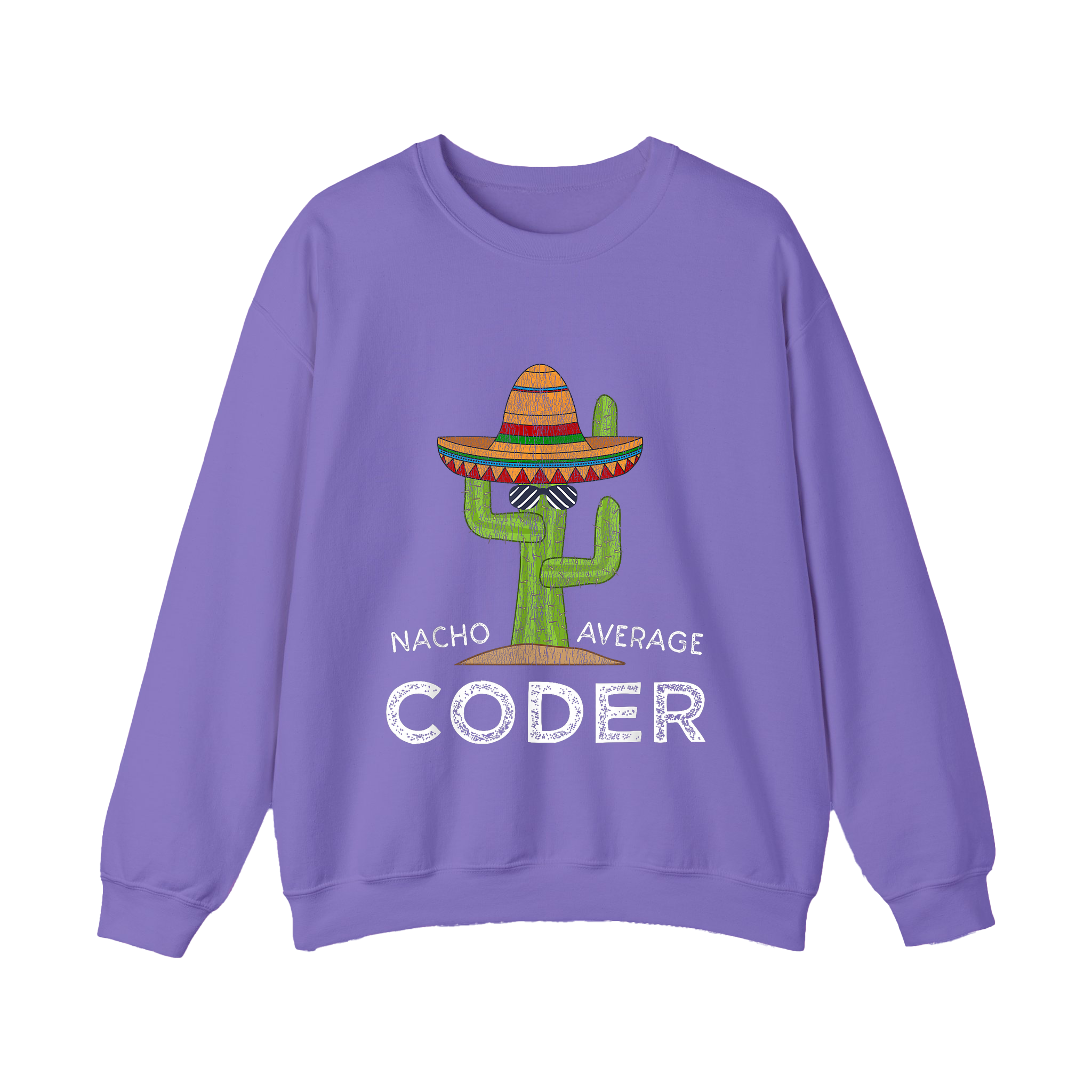 Nacho Average Coder Shirt Funny Programmer Cactus Shirt - HQLOL