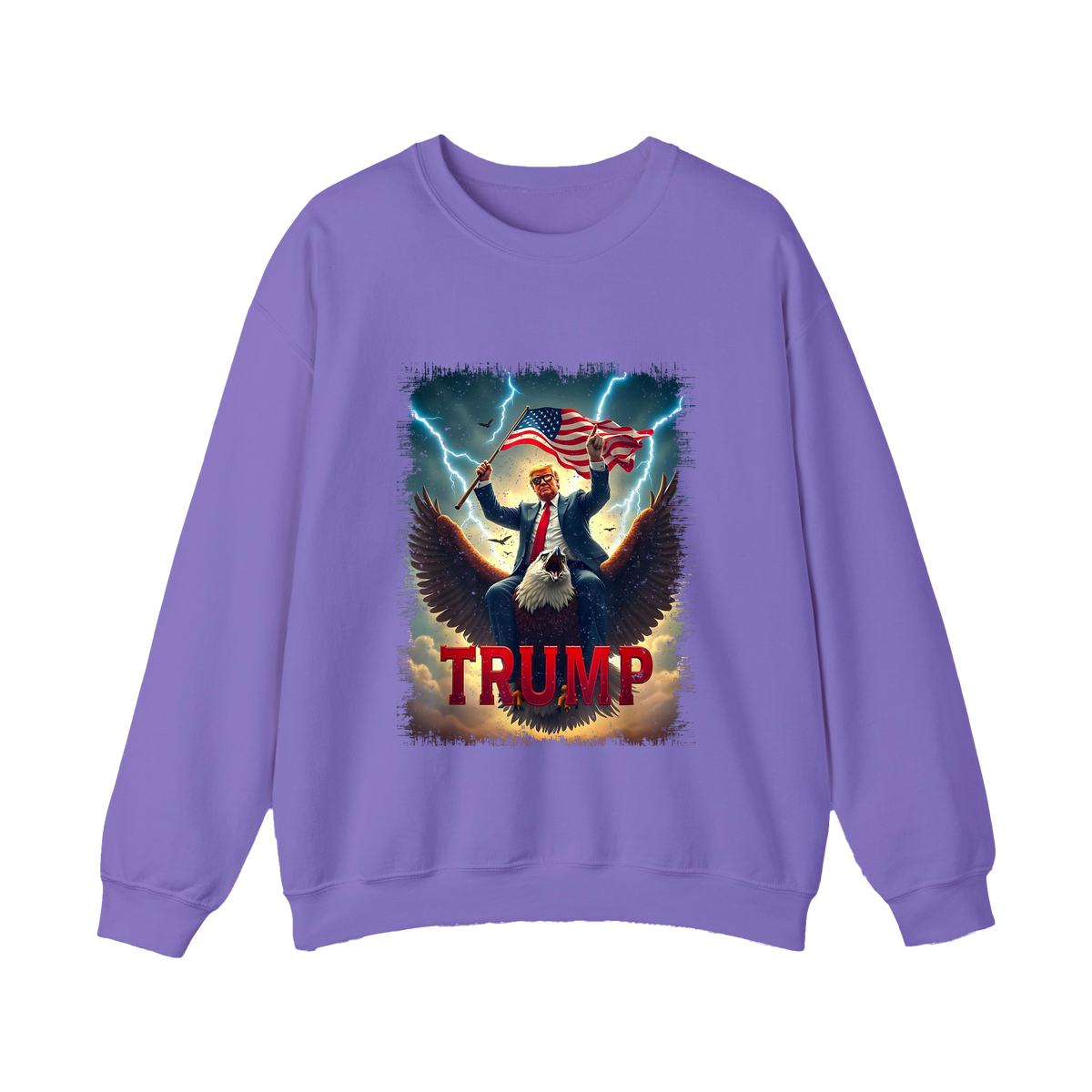 Donald Trump King & Eagle Shirt Patriotic MAGA Gift - HQLOL