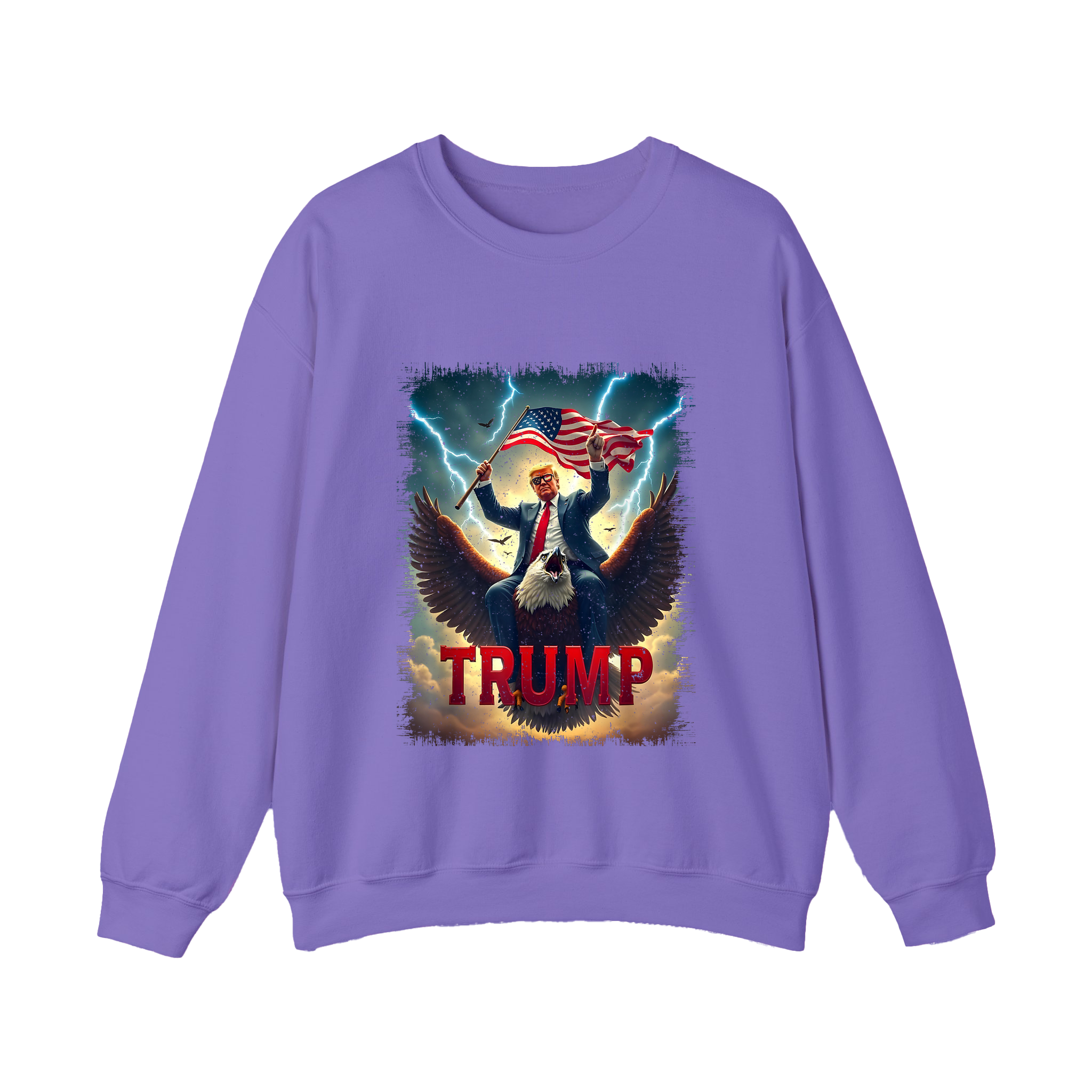 Donald Trump King & Eagle Shirt Patriotic MAGA Gift - HQLOL