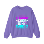 Running Code Is My Cardio Shirt Funny Programmer Neon Shirt - HQLOL