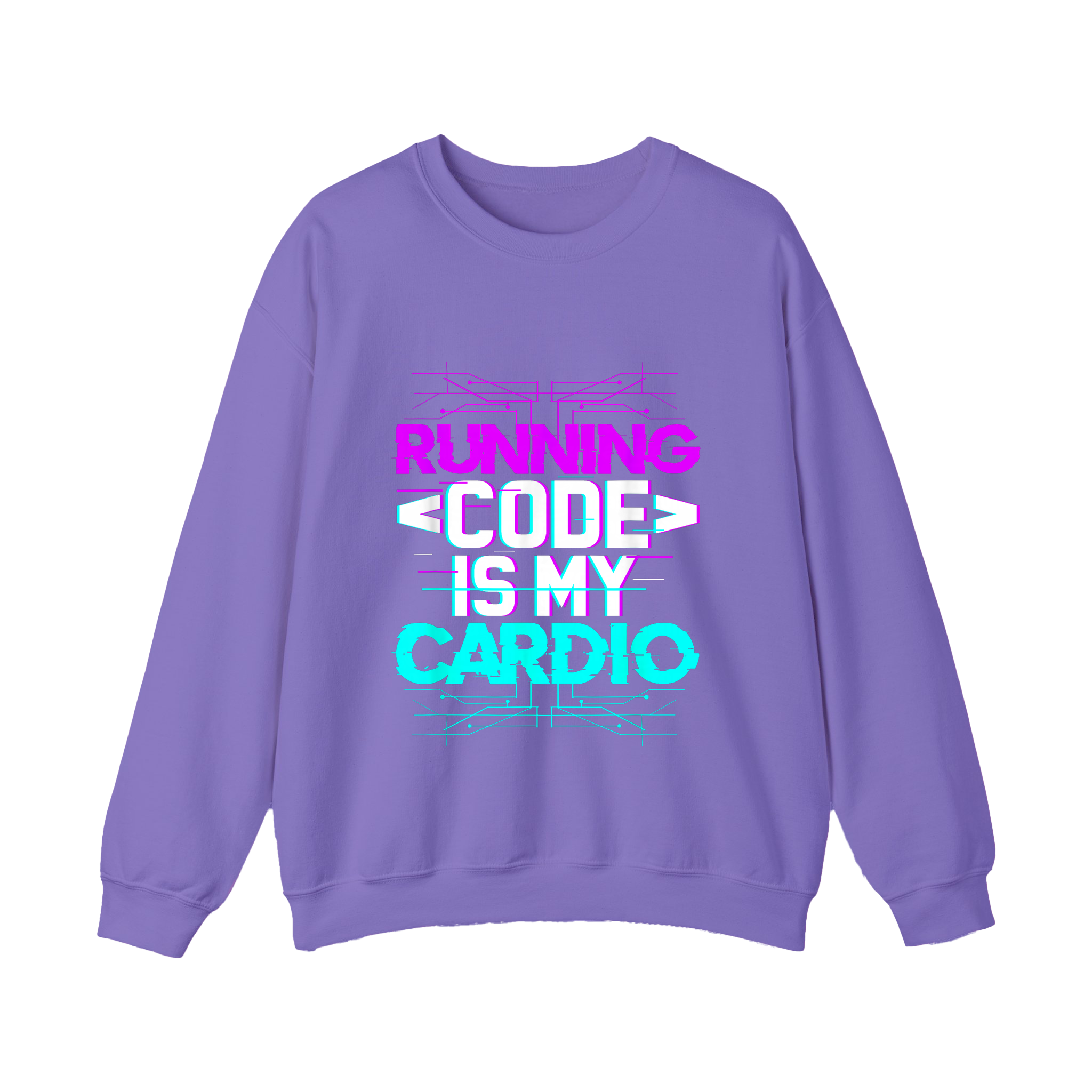 Running Code Is My Cardio Shirt Funny Programmer Neon Shirt - HQLOL