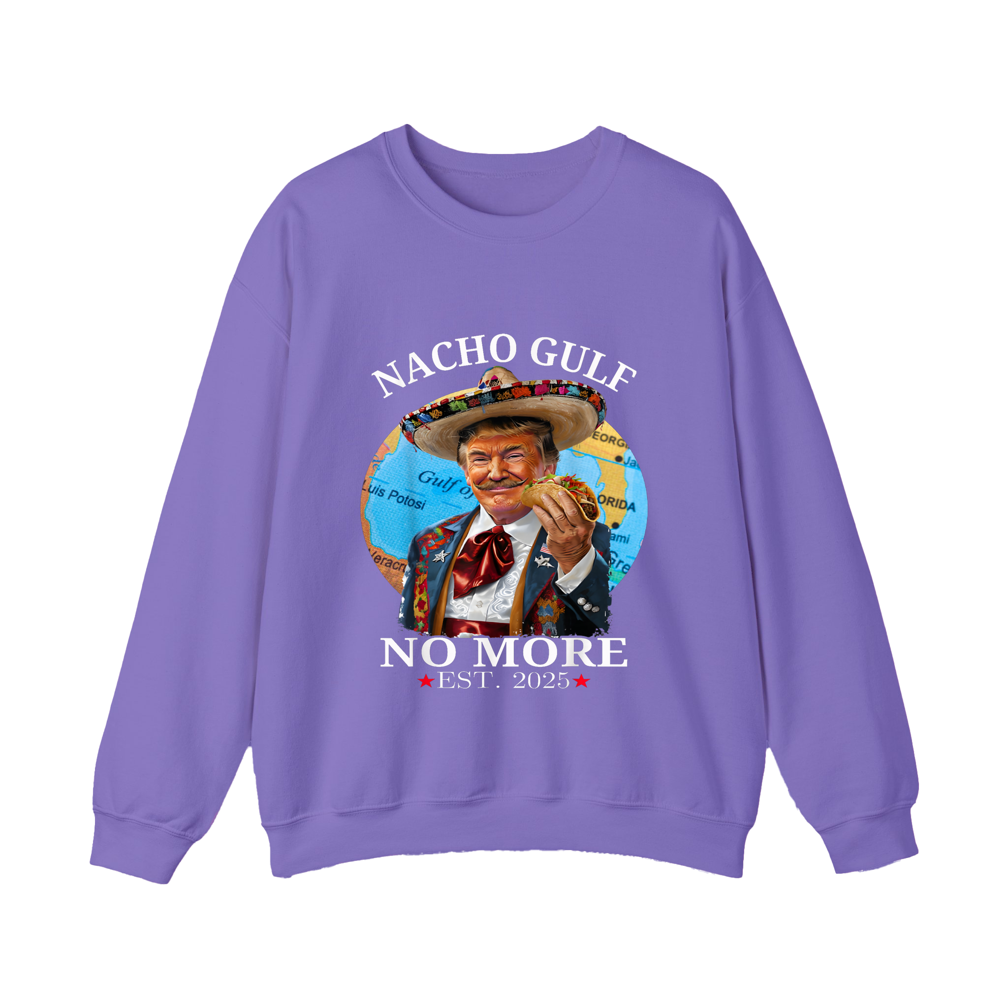 Nacho Gulf No More Shirt Funny Taco Sombrero Graphic Shirt - HQLOL