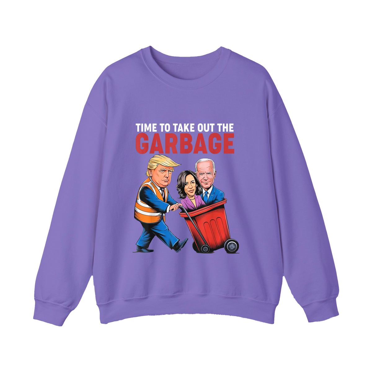 Trump Dumping Biden & Harris “Garbage” Shirt – Funny Political Satire Gift - HQLOL